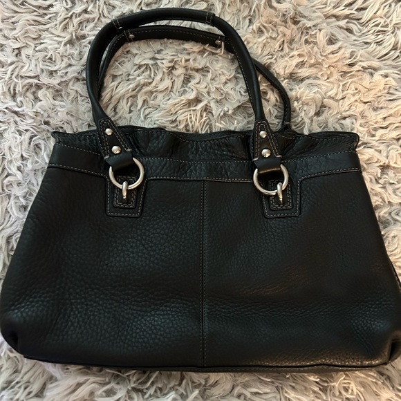 Coach Black Penelope Soft Milled Cowhide Leather Bag Purse B1049-F14686. - Picture 3 of 7